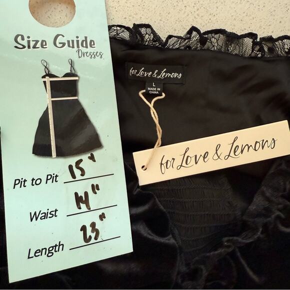 For Love & Lemons Jourdan Mini Dress - Picture 9 of 10